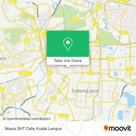 Maxis SHT Cafe map