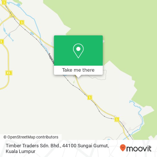 Timber Traders Sdn. Bhd., 44100 Sungai Gumut map