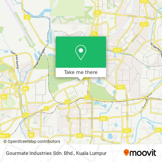 Gourmate Industries Sdn. Bhd. map