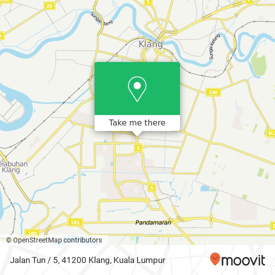 Jalan Tun / 5, 41200 Klang map