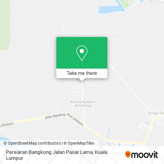 Peta Persiaran Bangkong Jalan Pasar Lama, 43950 Sepang