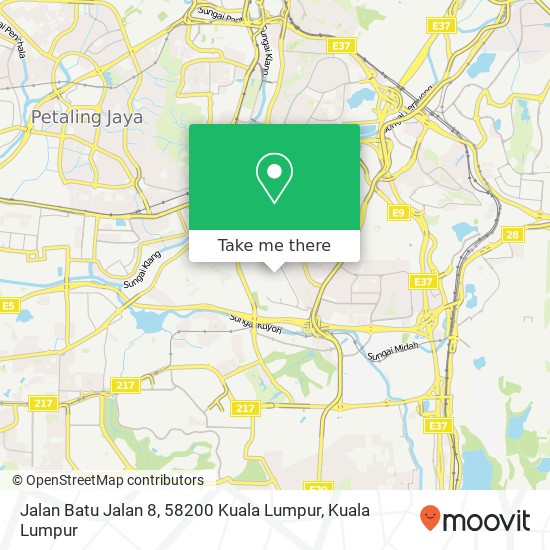 Jalan Batu Jalan 8, 58200 Kuala Lumpur map