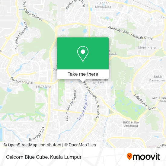 Celcom Blue Cube map