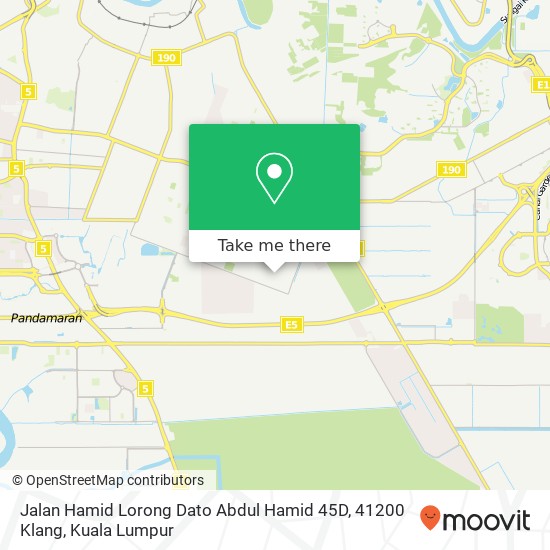 Jalan Hamid Lorong Dato Abdul Hamid 45D, 41200 Klang map