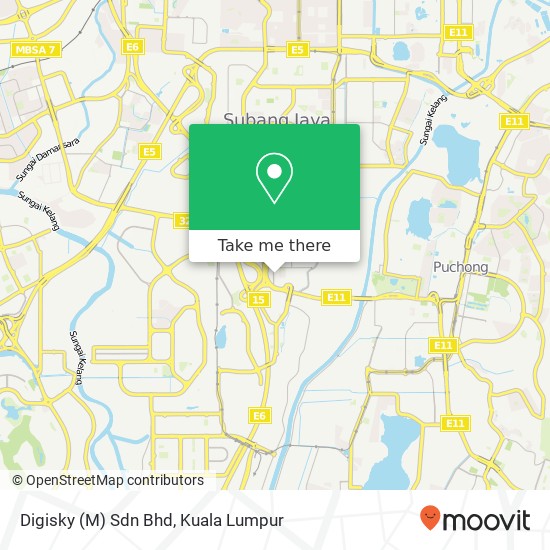 Digisky (M) Sdn Bhd map