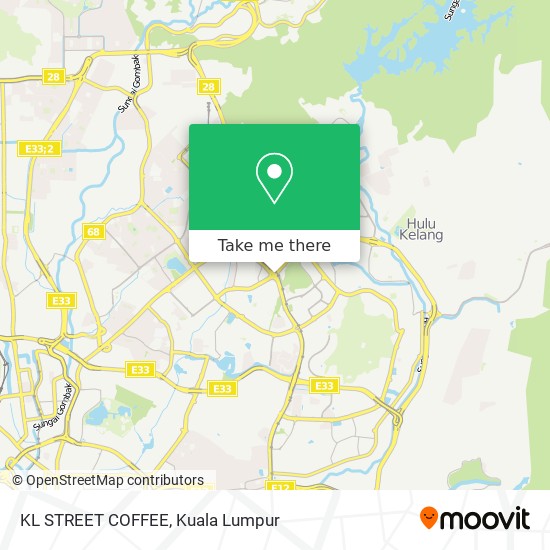 KL STREET COFFEE map