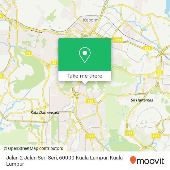 Jalan 2 Jalan Seri Seri, 60000 Kuala Lumpur map