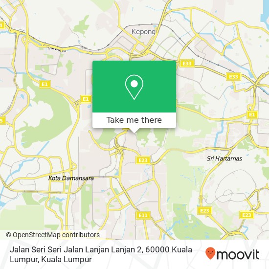 Jalan Seri Seri Jalan Lanjan Lanjan 2, 60000 Kuala Lumpur map