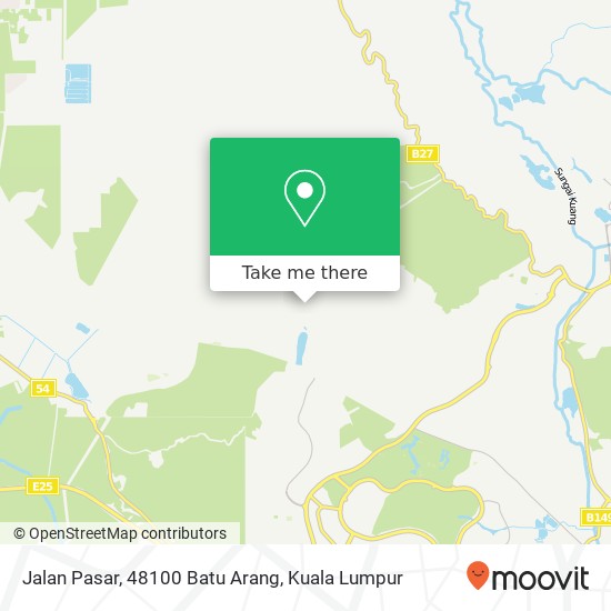 Jalan Pasar, 48100 Batu Arang map