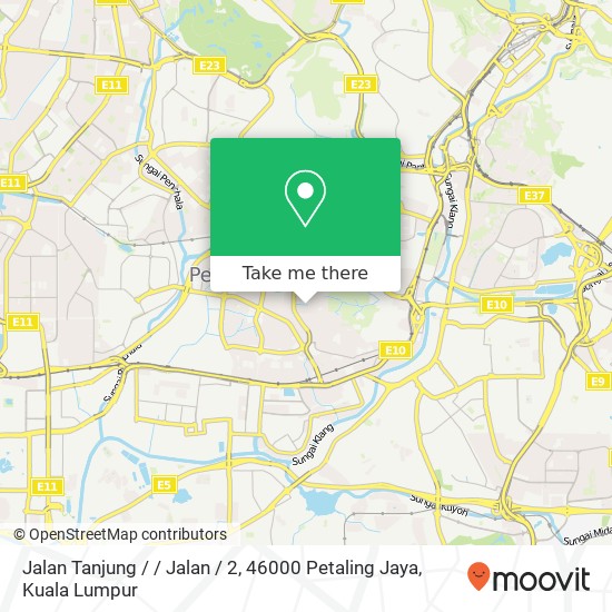 Jalan Tanjung / / Jalan / 2, 46000 Petaling Jaya map