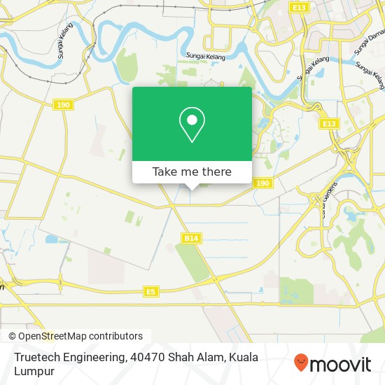 Truetech Engineering, 40470 Shah Alam map