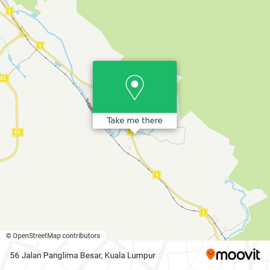 Peta 56 Jalan Panglima Besar