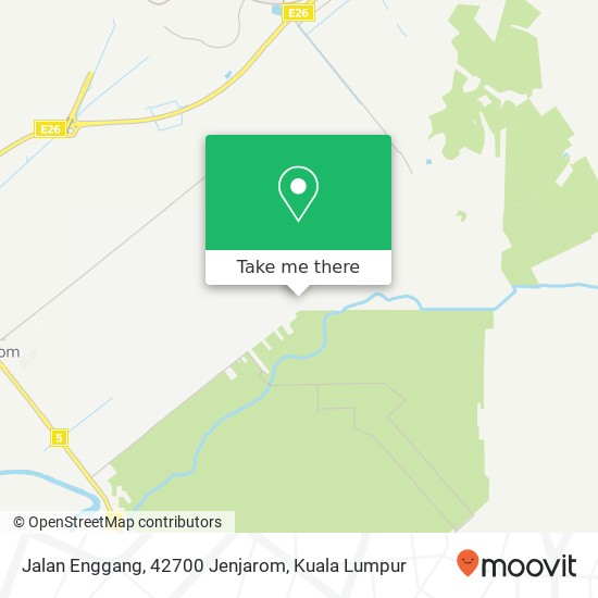 Jalan Enggang, 42700 Jenjarom map