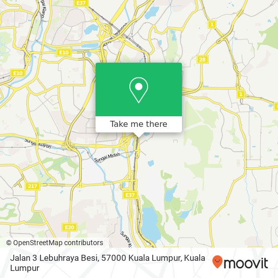 Jalan 3 Lebuhraya Besi, 57000 Kuala Lumpur map