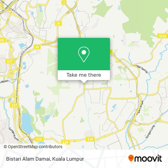 Bistari Alam Damai map