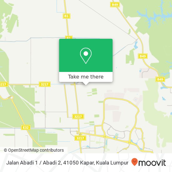 Jalan Abadi 1 / Abadi 2, 41050 Kapar map