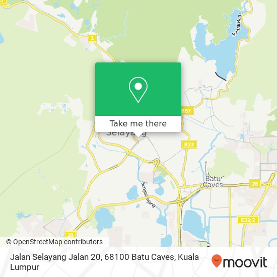 Jalan Selayang Jalan 20, 68100 Batu Caves map