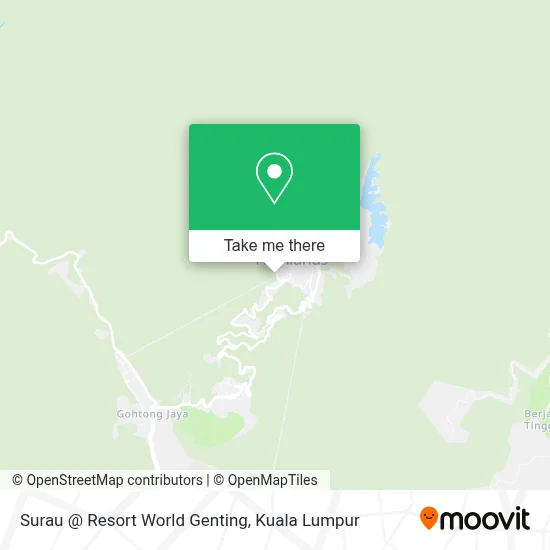 Surau @ Resort World Genting map