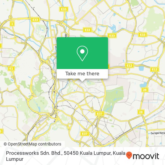 Processworks Sdn. Bhd., 50450 Kuala Lumpur map