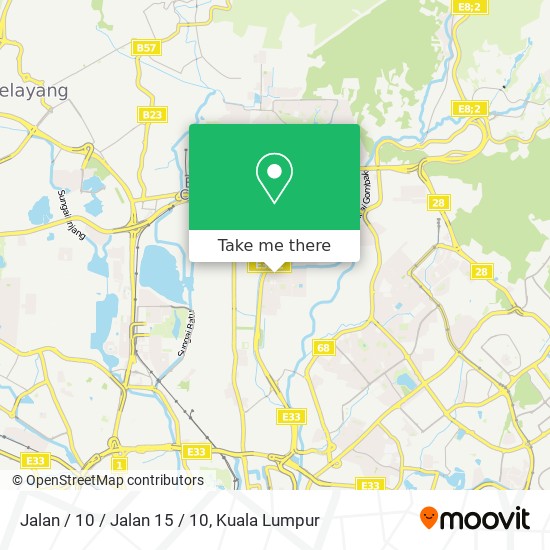 Jalan / 10 / Jalan 15 / 10 map