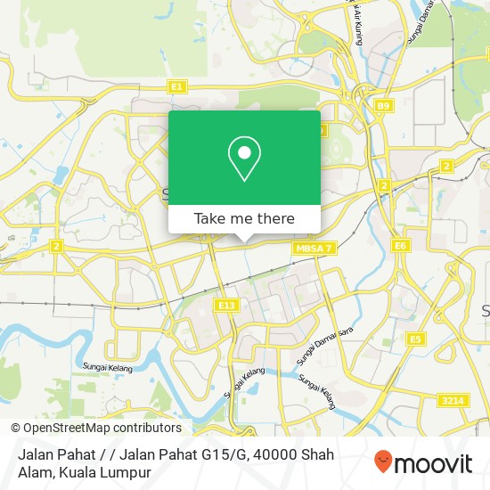 Jalan Pahat / / Jalan Pahat G15 / G, 40000 Shah Alam map