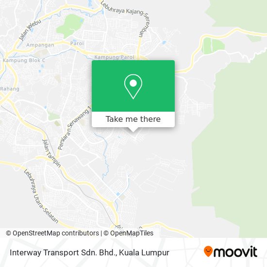 Interway Transport Sdn. Bhd. map