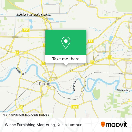 Winne Furnishing Marketing map