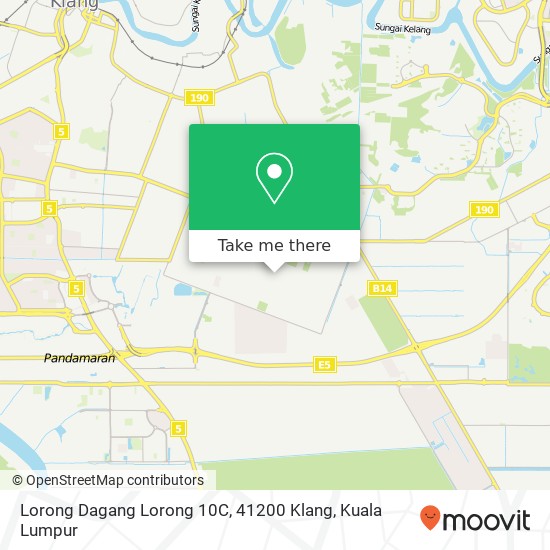 Lorong Dagang Lorong 10C, 41200 Klang map
