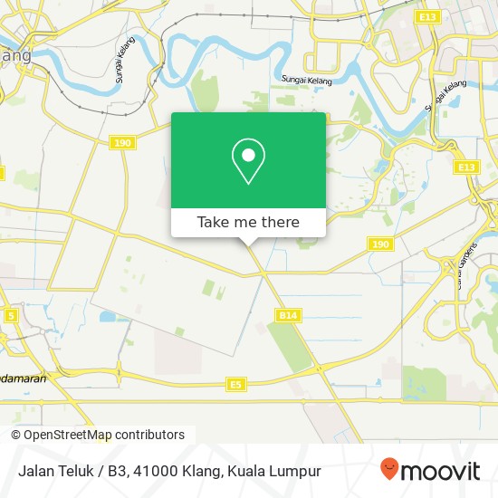 Peta Jalan Teluk / B3, 41000 Klang