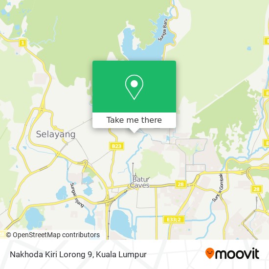 Nakhoda Kiri Lorong 9 map