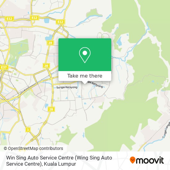 Win Sing Auto Service Centre map