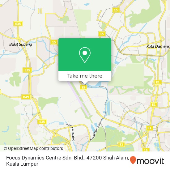 Focus Dynamics Centre Sdn. Bhd., 47200 Shah Alam map