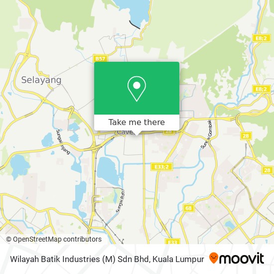 Wilayah Batik Industries (M) Sdn Bhd map