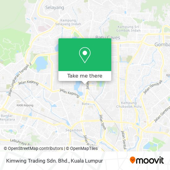 Kimwing Trading Sdn. Bhd. map