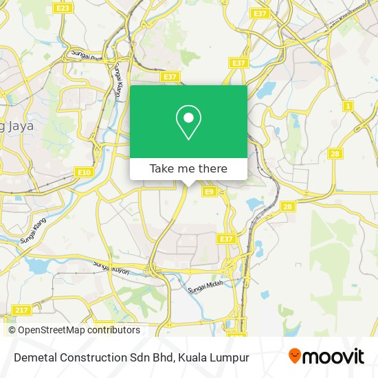 Peta Demetal Construction Sdn Bhd