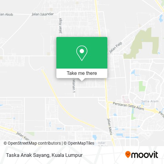 Taska Anak Sayang, Jalan Jabar 41050 Kapar map