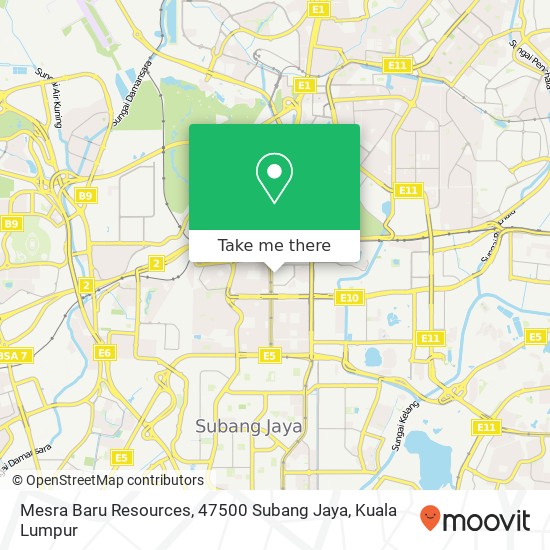 Mesra Baru Resources, 47500 Subang Jaya map