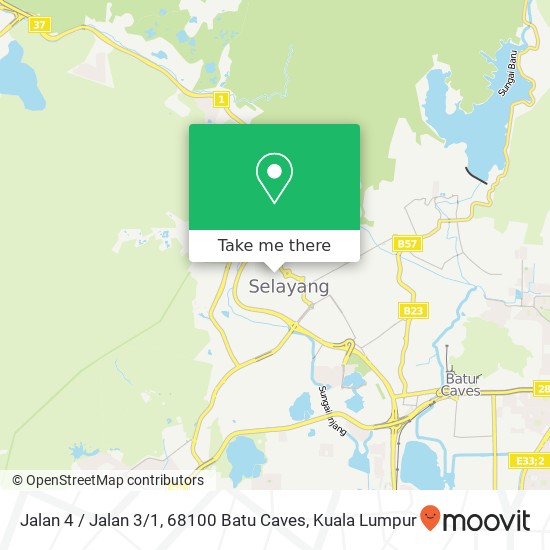 Jalan 4 / Jalan 3 / 1, 68100 Batu Caves map