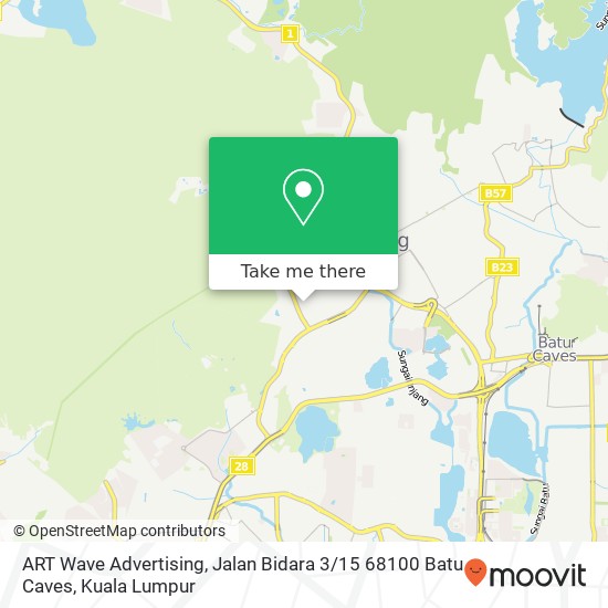 ART Wave Advertising, Jalan Bidara 3 / 15 68100 Batu Caves map