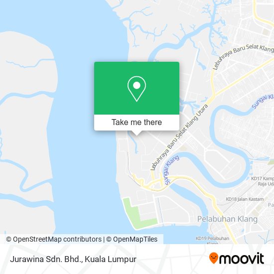 Jurawina Sdn. Bhd. map