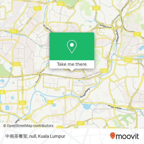中南茶餐室, null map
