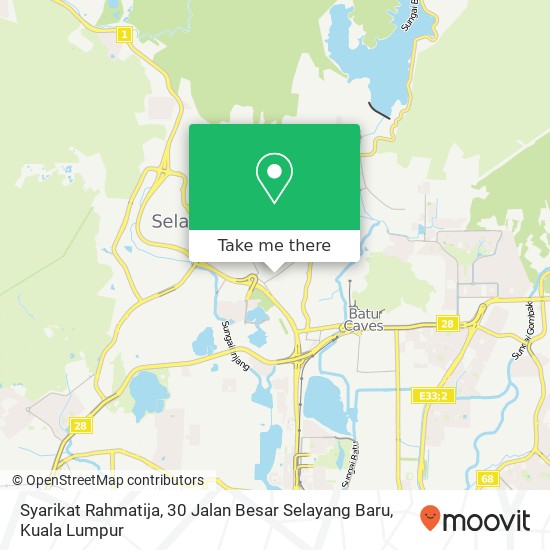 Syarikat Rahmatija, 30 Jalan Besar Selayang Baru map