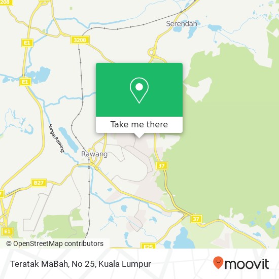 Teratak MaBah, No 25 map