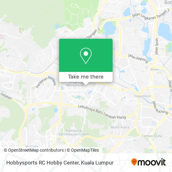 How to get to Hobbysports RC Hobby Center in Kuala Lumpur by Bus, MRT &  LRT, Train or Monorail?