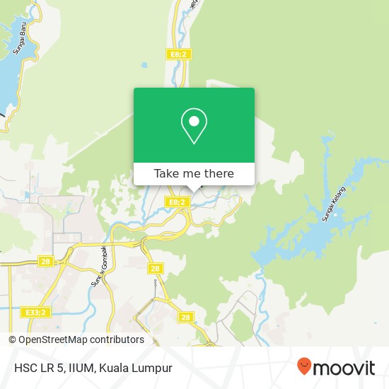 HSC LR 5, IIUM map