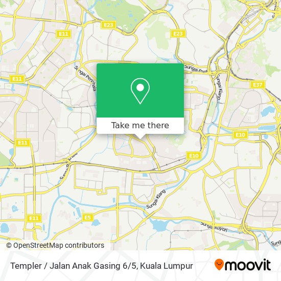 Templer / Jalan Anak Gasing 6 / 5 map