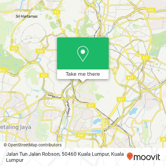 Jalan Tun Jalan Robson, 50460 Kuala Lumpur map