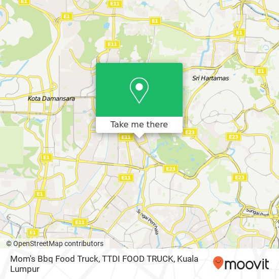 Mom's Bbq Food Truck, TTDI FOOD TRUCK map