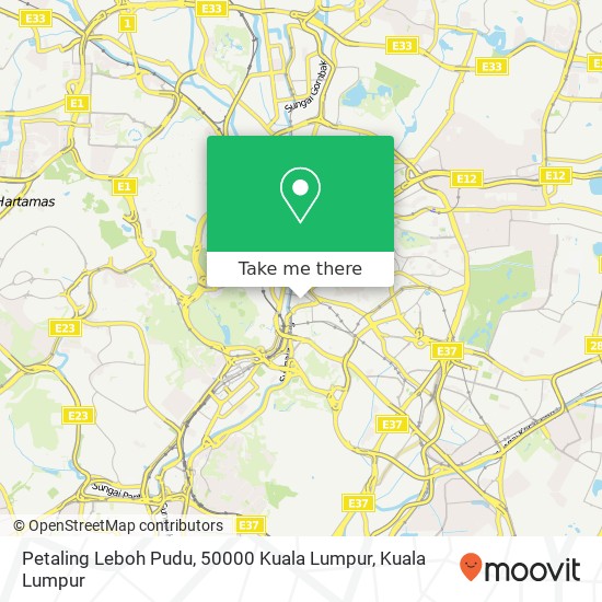 Petaling Leboh Pudu, 50000 Kuala Lumpur map