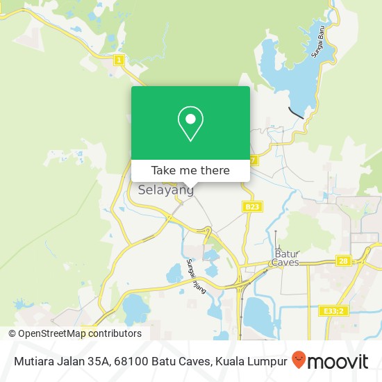 Mutiara Jalan 35A, 68100 Batu Caves map